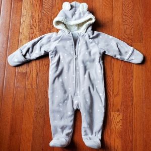 Old Navy fleece baby bodysuit